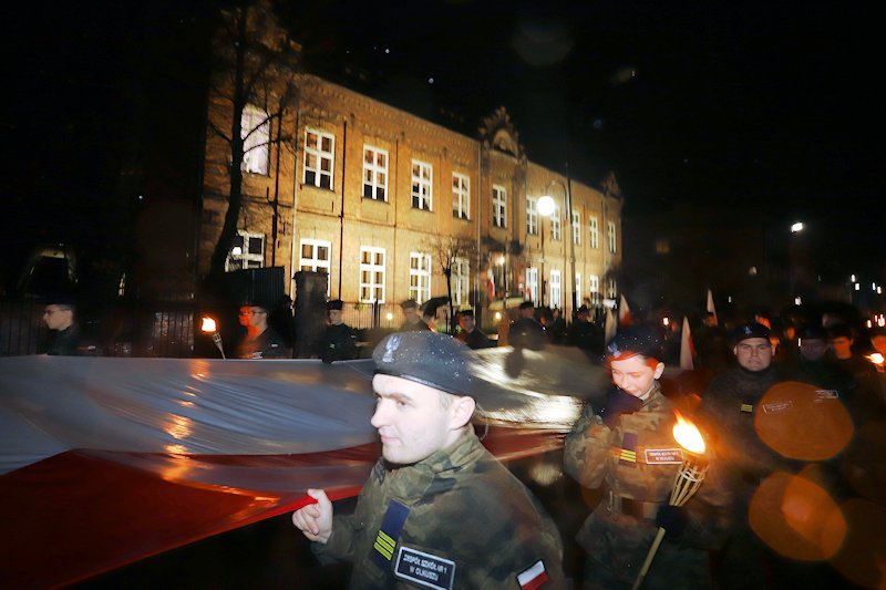 Uroczystość patriotyczna "Olkuszanie dla Niepodległej"